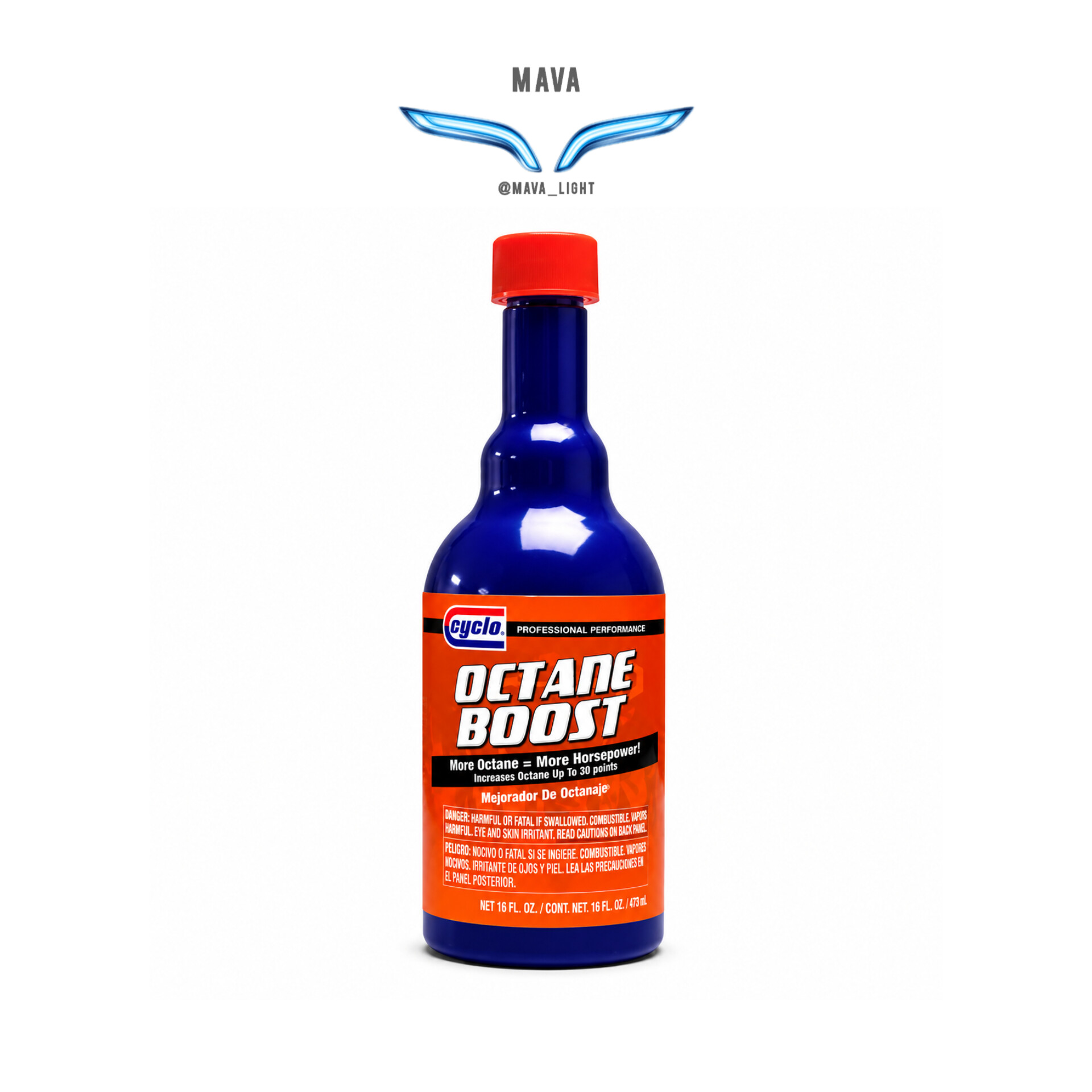 مکمل سوخت و اکتان سایکلو مدل OCTANE BOOST حجم 354 میلی لیتر