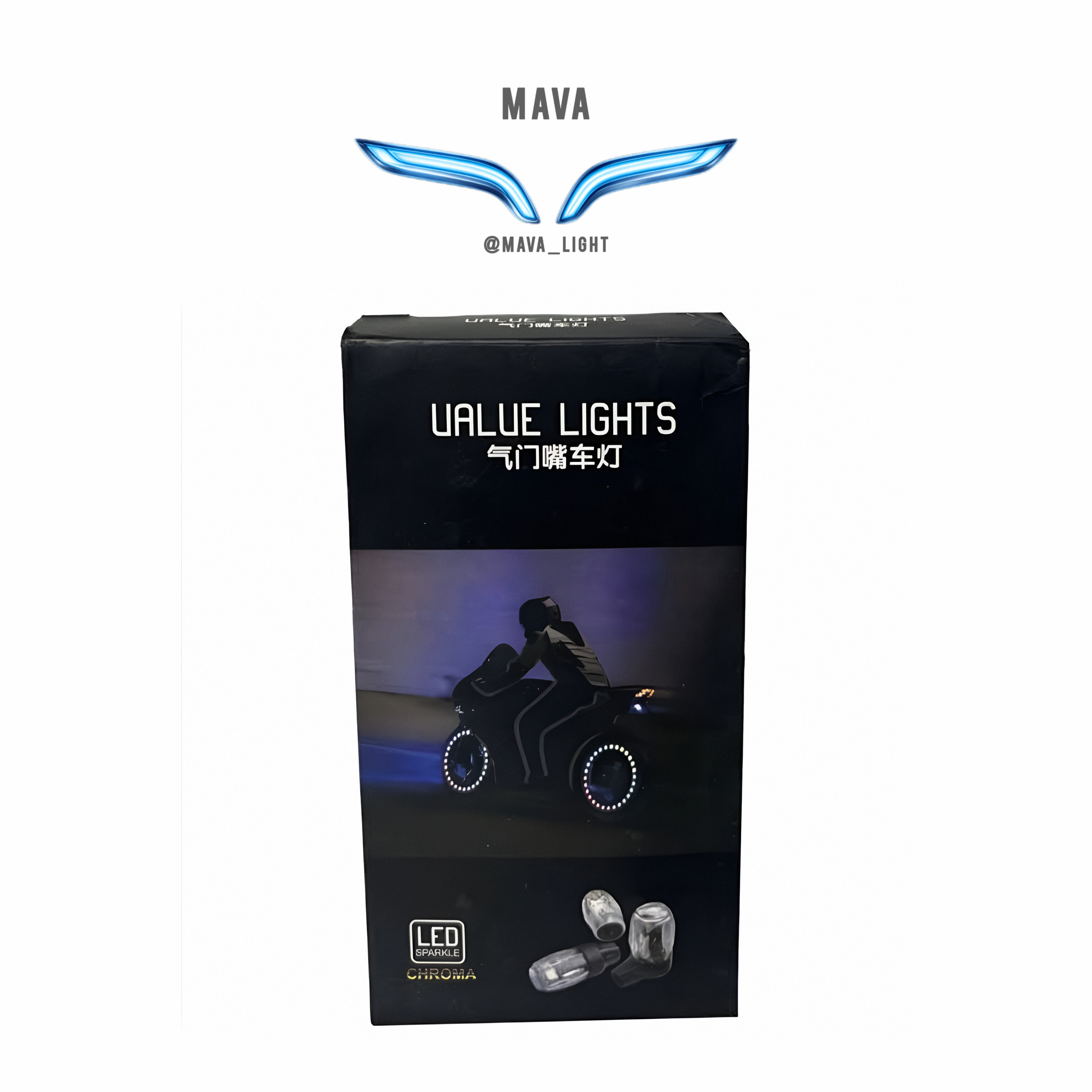 سر والف LED شارژی خودرو Value Lights مدل Chroma