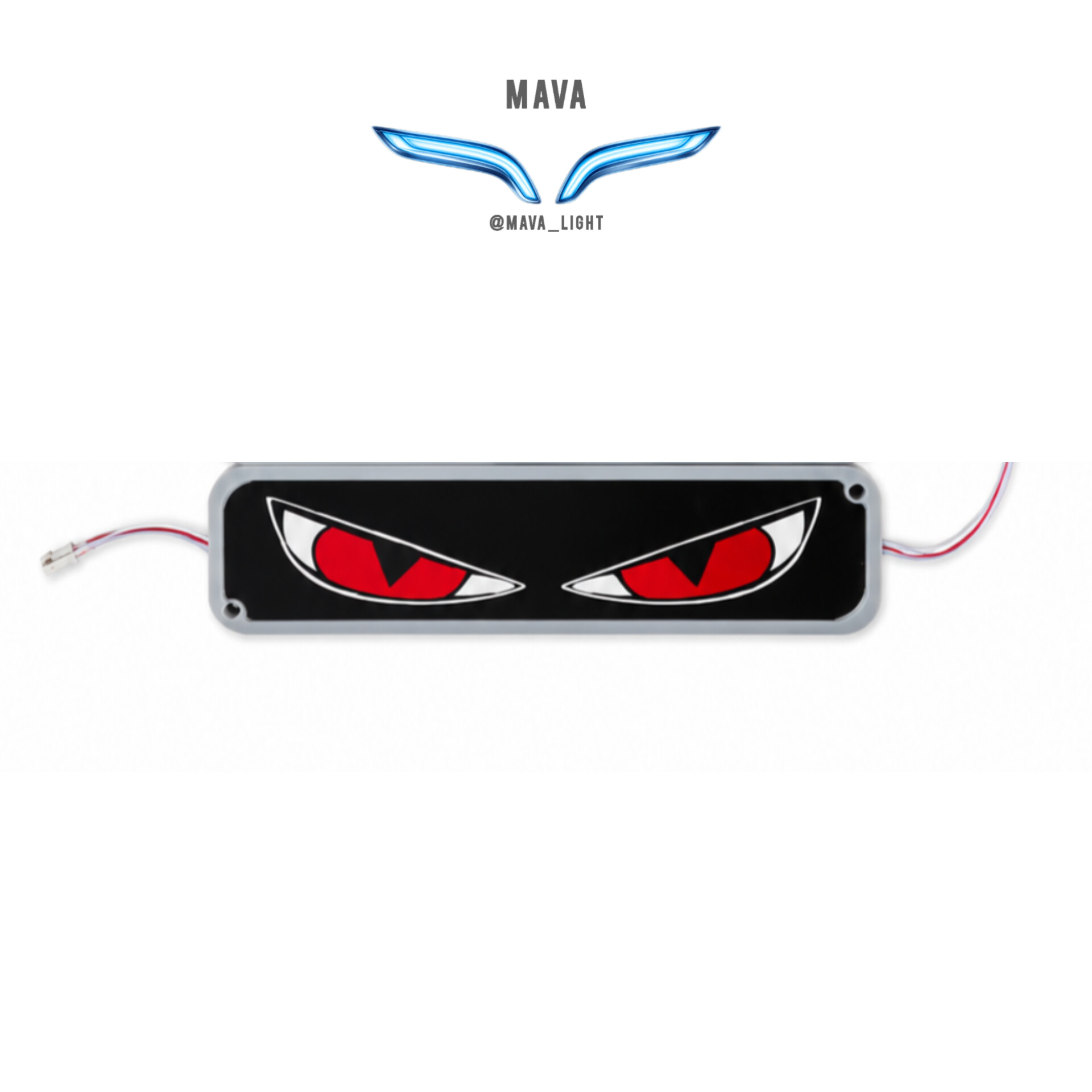 چراغ بلوک خودرو طرح چشم شیطان | Devil Eye LED RGB